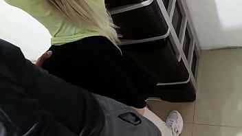 Preview 2 of Dil Disti Etc - Cute big ass receptionist eager to feel her wet pussy between the sheets of the room FIRST TIME ANAL SEX,  HARDCORE AND CUM INSIDE A BIG ASS MILF (18 years old)