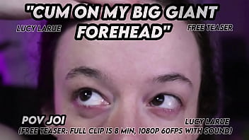 Preview 4 of Brazzer James Fuck Thief - Cum On My Big Giant Forehead POV JOI