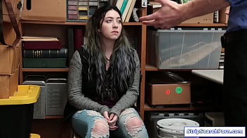 Preview 1 of Sexdick Woods Fut - StripSearchPorn.com - An officer fucks his thief stepdaughter