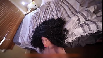 Preview 1 of Boochi Driling - Curly girl dominican beauty getting dick in her throat