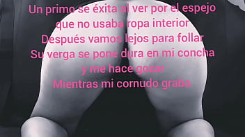 Preview 1 of Maid Surprised On Train - Me lleva con prisa para una rica culeada