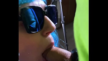 Preview 2 of Free Porn Rusa - Sexy MILF got solid load of Jizz on her glasses!