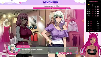 Preview 2 of Eliza Jane Dp - VTuber LewdNeko Plays Futa Fix: Dick Dine and Dash