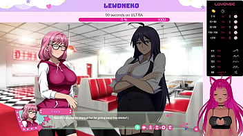 Preview 4 of Eliza Jane Dp - VTuber LewdNeko Plays Futa Fix: Dick Dine and Dash