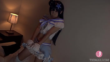 Preview 1 of Sunny Leone Fuckedin Her Mouth - 【Hentai Cosplay】&quot_Cum with me&quot_ Japanese idol cosplayer gets creampied in doggystyle - Intro