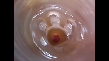 Preview 3 of Abnormal Cocks - Internal view of me Fucking and cuming in my new Fleshlight Ice Lady