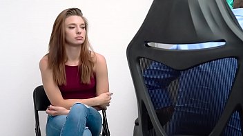 Preview 1 of Sex Fof Money - Hot shoplifter teen is fucking with a horny cop on the office table.