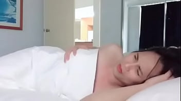 Preview 1 of Ass Kands Boca - woke up masturbation and ass play by trans anairb