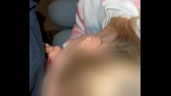 Preview 2 of Summer Trip Ni Kuya - Spontaneously got horny on the couch and sucked,  hot blowjob from my hot,  hot married cunt