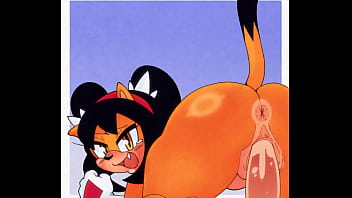 Preview 4 of Fight Chest - Honey the Cat pleases fan