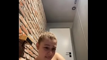 Preview 2 of Littel Boy Fucking Aunty - Anal fucking in the supermarket. Double penetrating. Cum in supermarket
