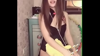 Preview 4 of Wife Black Hospital - Em g&aacute_i Uplive cosplay m&egrave_o đen gợi cảm