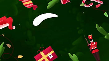 Preview 1 of Black Sucking All Vedio - Slut sucked Santa&#039_s dick because she wanted a real dick and not his dildo gift