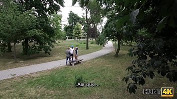 Preview 2 of Virgin Treasure - HUNT4K. Sexy patinadora necesita dinero y est&aacute_ lista para follar para ellos