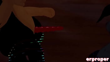 Preview 2 of Blood Pussy Fuks - Vrchat two furries one beautiful night