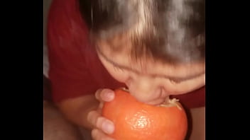 Preview 1 of Code Of Honor Stoya - Blow job with grapefruit