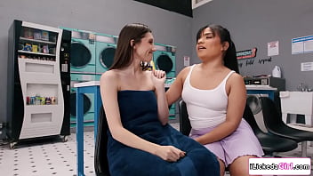 Preview 2 of 5fusy - Petite lesbian tribbing then pussy licking chubby girlfriend