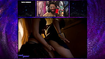 Preview 1 of He Gets Vagina - Lili Fingers Asuka&#039_s Tight Pussy From Behind On A Subway Train