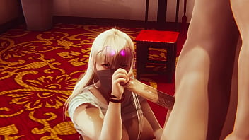 Preview 1 of Blanche Gets - Ordered gyaru home l 3D anime hentai uncensored SFM