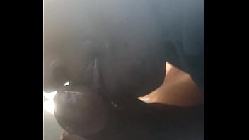 Preview 4 of Liseli Prescope - My girlfriend La Nefertiti Perkins Giving A Bomb Hand Job while Stroking His Big Cock She also Showing Her Loving Boyfriend All The Attention He Deserves And Being She Such A Wonderful Girlfriend She Even Rubs and massage All Over His Big Balls