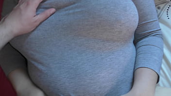 Preview 2 of Asmol Gals - Thick big boobed stepsister with a hairy pussy loves to long fuck without condoms,  so i  creampie her - Milky Mari