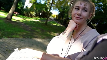 Preview 2 of Granfather Fuck Young Girl - GERMAN SCOUT - FIRST ANAL CREAMPIE SEX FOR TINY TEEN JULIA JUICE AT DATE