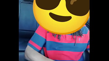 Preview 1 of Gay Military Facials - Young sexy blonde white girl beats off a big black dick in Walmart parking lot with fleshlight