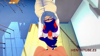 Preview 1 of Xxxyuopon Com Porno - boku no hero Hentai - Takeyama Yuu,  handjob &amp_ Blowjob