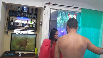 Preview 2 of German Femdom Toilet - Safada at&eacute_ montando a &aacute_rvore de Natal Paty Bumbum  Leo Fernandezxxx
