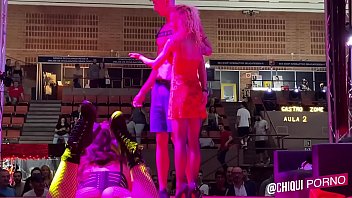Preview 2 of Pornoo Videos - Sal&oacute_n Er&oacute_tico Barcelona 2019 - Agatha Fox &amp_ Zenda Sexy - INTRO