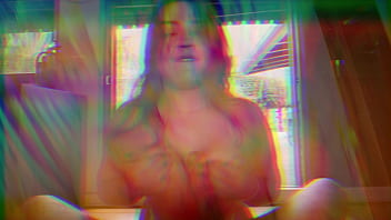 Preview 3 of Doggy Style Strong Cutie - Scarlet Venom Is Happy To Have Cum Covered Tits