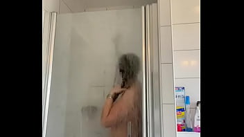 Preview 3 of Marido I Mujer3 - Busty blonde takes a shower