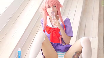 Preview 1 of French Praline - Anal masturbate with Yuno Gasai