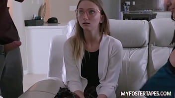 Preview 1 of Creample Complations - She likes the family connection with her new foster stepfather&#039_s cock in her pussy and licking her foster stepmother&#039_s tits