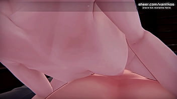 Preview 3 of Lisa Ann With Johnny Sin - [1080p60fps]Monster Girl Island | Virgin anime girl with hot small tits is getting a big cock inside her warm pussy | My sexiest gameplay moments | Part #7