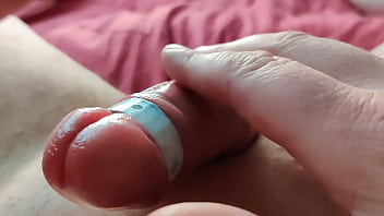 Preview 1 of Xxx Sax School Ki L - ifoslave playing with a cock ring and cum