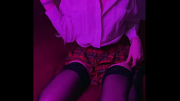 Preview 1 of Jizz 24 Porn - 18 year old female teenager found a big dildo sucked it and pounded herself with it - ArinaFox