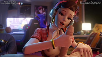 Preview 1 of Big Panis Hd Video Xxx - D.Va Enjoying big Dick Overwatch Part 2