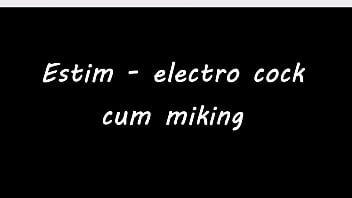 Preview 1 of Largebreasts - Estim - electro cock cum milking