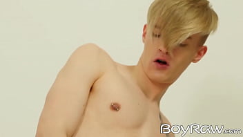 Preview 3 of Yasmine Scote - Striking twink swallows monster cock before being railed raw