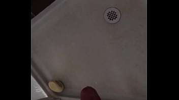 Preview 3 of Ccjlfrfap - Big load from uncut cock in shower