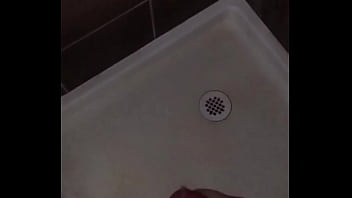 Preview 4 of Ccjlfrfap - Big load from uncut cock in shower