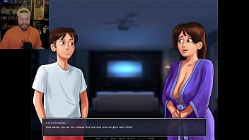 Preview 4 of Anty Pooku Vidio - Why You Shouldn&#039_t Netflix And Chill At Home (Summertime Saga)