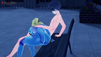 Preview 3 of Rugrats Porno - Samus Aran having sex | Metroid | DEMO (full vid on RED)
