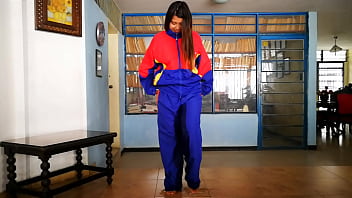 Preview 3 of Fcking Hard - Girl peeing tracksuit