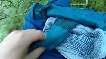 Preview 1 of Lesbian Teen Cam - Outdoor nude fun