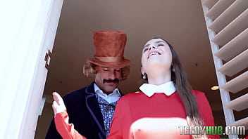 Preview 2 of Sislovesu - Willy Wonka and The Sex Factory Sia Wood ,  Charles Dera
