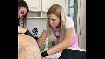 Preview 4 of Hd Camera Funking Girl - A man&#039_s ejaculation during a depilation training session