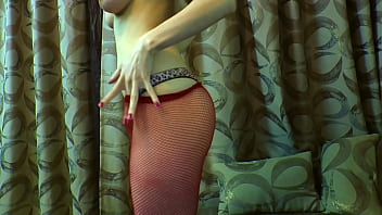 Preview 2 of Bulufimiraki - Do you like me in my new fishnets?