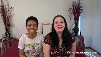Preview 2 of Incextcom Smb - Casting compilation Desperate Amateurs hot interracial milf threesome action